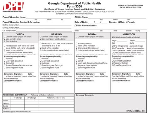 5 People Who Can Fill Out Georgia Form 3300