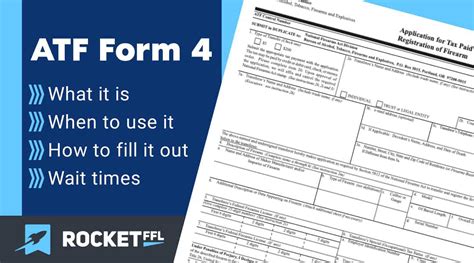 5 Reasons Why Atf Form 4 Takes So Long