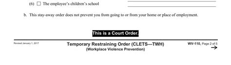 5 Red Flags Of A Fake Restraining Order Form