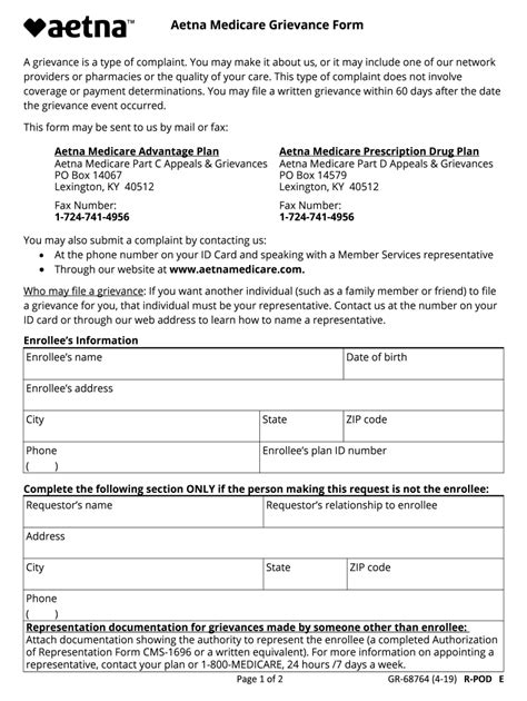 5 Steps To Aetna Medicare Provider Appeal Form