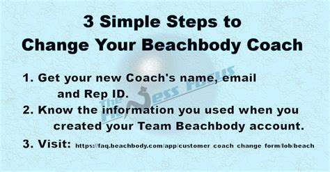 5 Steps To Change Beachbody Coach Info