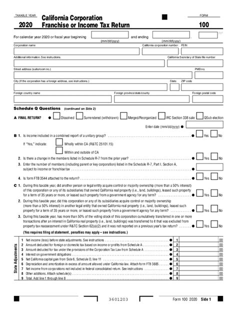 5 Steps To Complete California Form 100