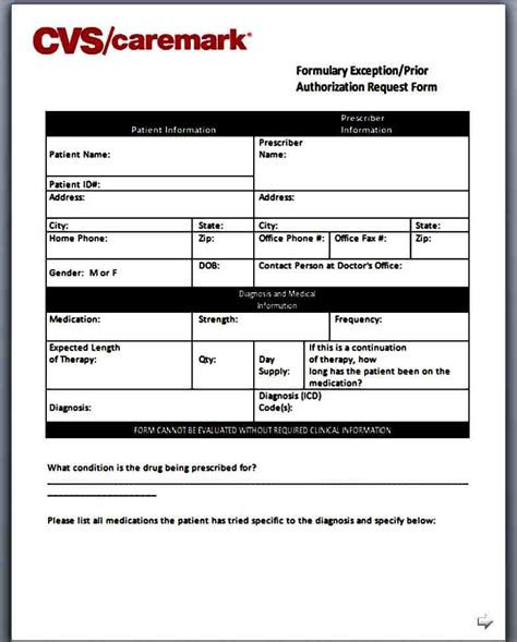 5 Steps To Complete Caremark Fep Prior Authorization Form