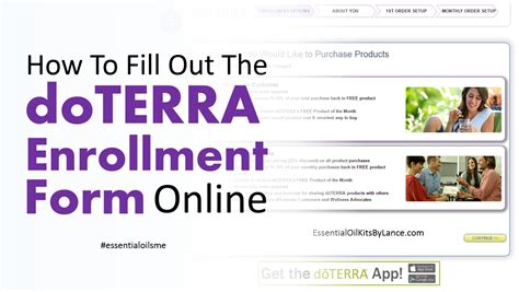 5 Steps To Complete Doterra Enrollment Form