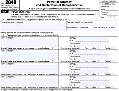 5 Steps To Complete Form 2848