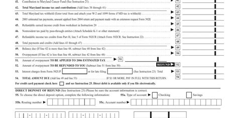 5 Steps To Complete Form 505 Maryland