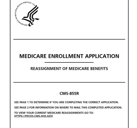 5 Steps To Complete Form 855r For Medicare Enrollment