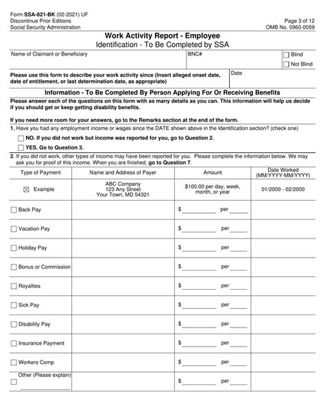 5 Steps To Complete Form Ssa-821-Bk