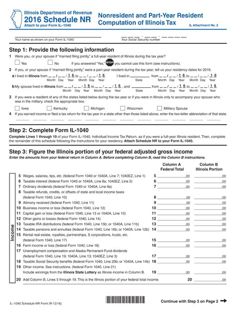 5 Steps To Complete Illinois Form 1040 Correctly