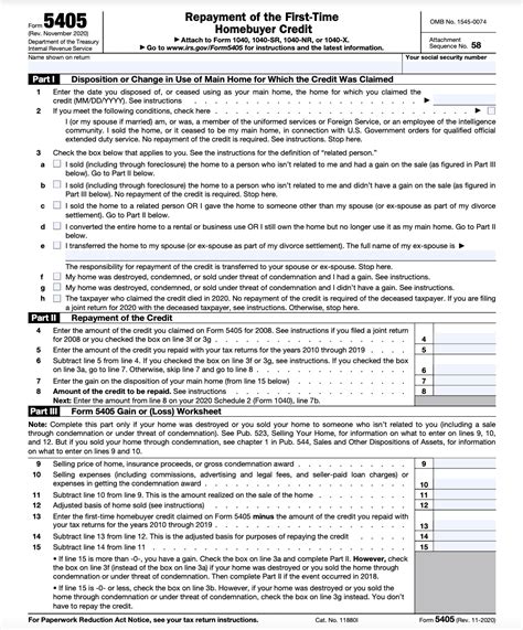 5 Steps To Complete Irs Form 5405