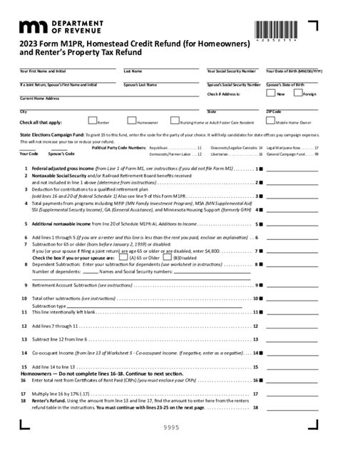 5 Steps To Complete Minnesota Form M1pr