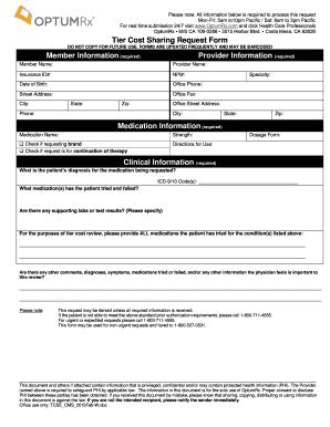 5 Steps To Complete Optum Rx Tier Exception Form
