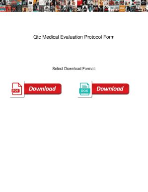 5 Steps To Complete Qtc Medical Evaluation Protocol Form