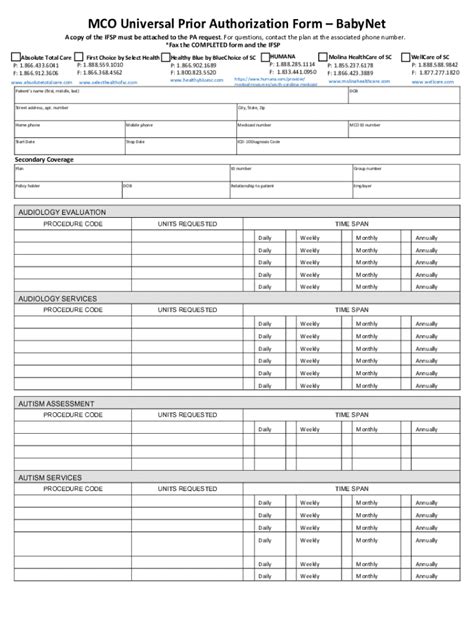 5 Steps To Complete Selecthealth Prior Authorization Form