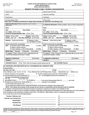 5 Steps To Complete Usda 3555-21 Form