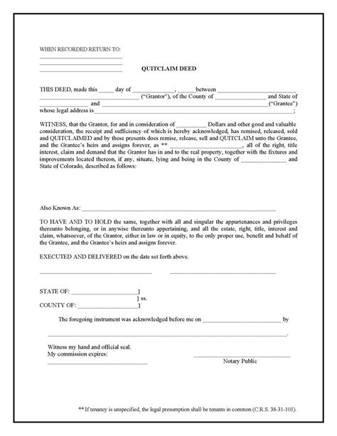 5 Steps To Dekalb County Quit Claim Deed Form