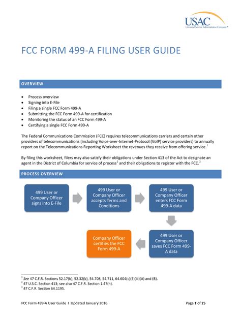 5 Steps To File Fcc Form 499-A Successfully