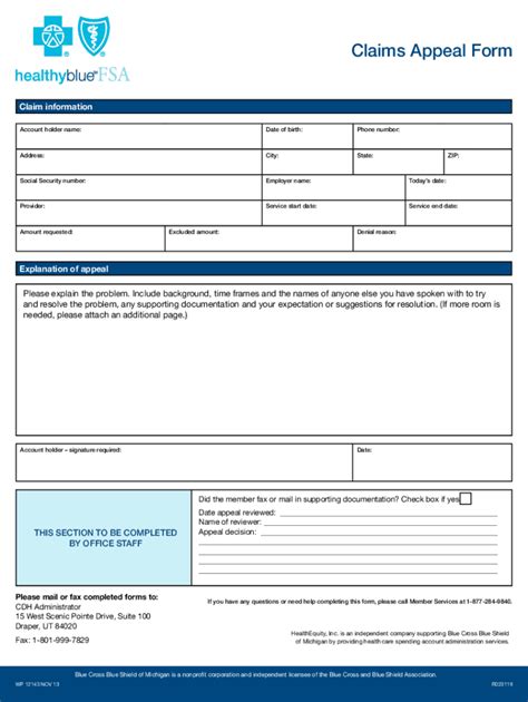 5 Steps To Filing A Bcbsm Appeal Form