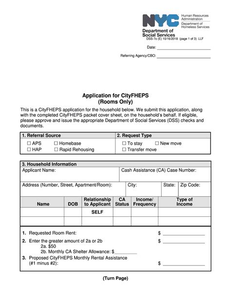 5 Steps To Fill Cityfheps Application Form