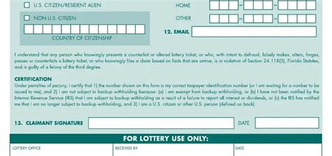 5 Steps To Fill Fl Lottery Claim Form