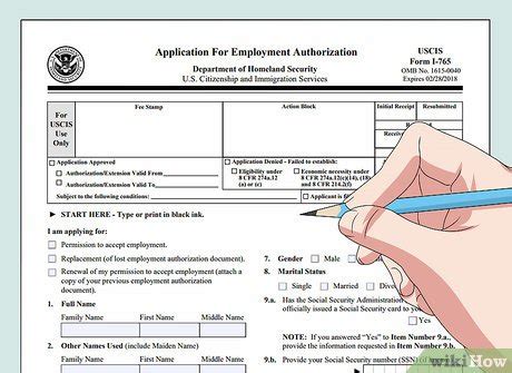 5 Steps To Fill H4 Ead Form