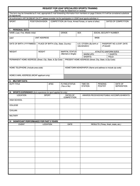 5 Steps To Fill Out Af Form 4392