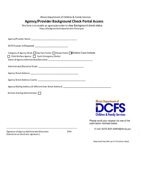 5 Steps To Fill Out Dcfs Background Check Form