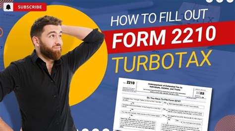 5 Steps To Fill Out Form 2210