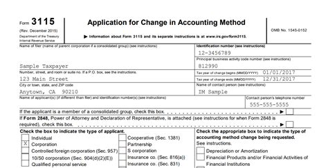 5 Steps To Fill Out Form 3115 For Missed Depreciation