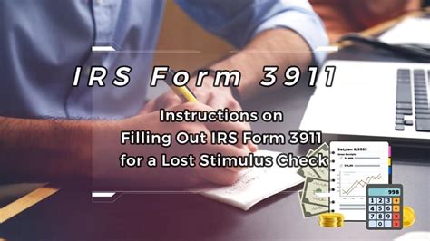 5 Steps To Fill Out Form 3911 Correctly