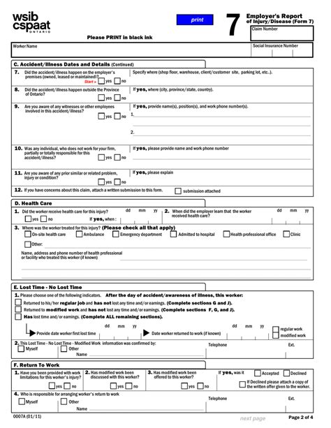 5 Steps To Fill Out Wsib Form 7 In Ontario