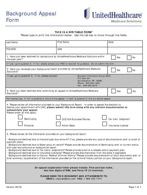 5 Steps To Fill Selecthealth Appeal Form