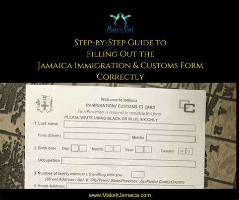 5 Steps To Jamaica Online Immigration Form Success