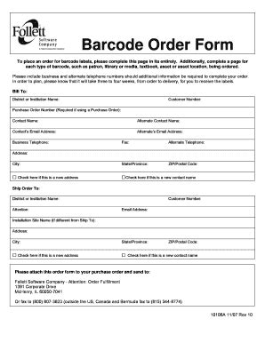 5 Steps To Master Follett Barcode Order Forms