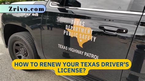 5 Steps To Renew Your Texas Driver License