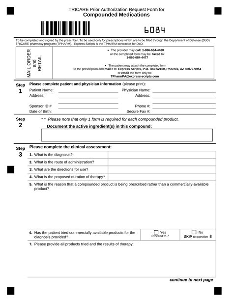 5 Steps To Tricare Prior Authorization For Medication