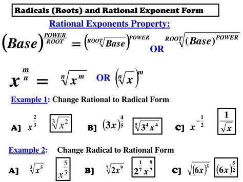 5 Steps To Write Radical Form