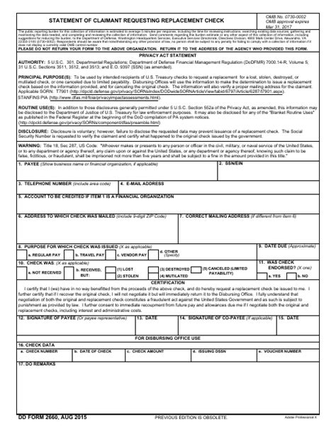 5 Things To Know About Dd Form 2660