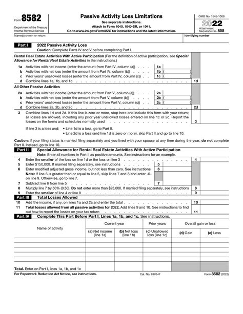 5 Things To Know About Form 8582