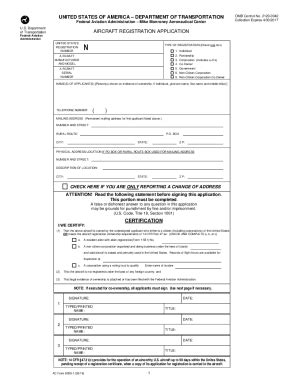 5 Tips For Ac Form 8050-1 Aircraft Registration