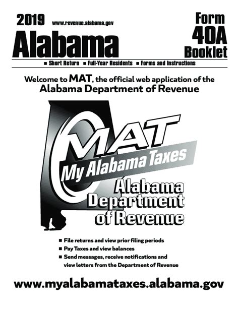 5 Tips For Alabama Form 40a Instructions