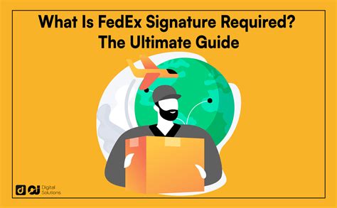 5 Tips For Completing A Fedex Signature Form