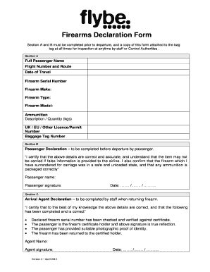 5 Tips For Delta Firearms Unloaded Declaration Form