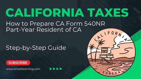 5 Tips For Filing California Form 540nr