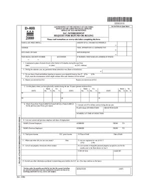 5 Tips For Filing Dc Form D-40b