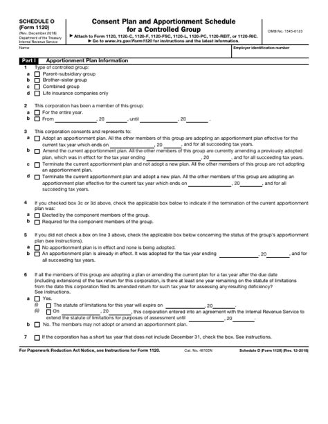 5 Tips For Filing Form 1120 Schedule O