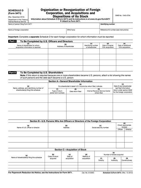 5 Tips For Filing Form 5471 Schedule O