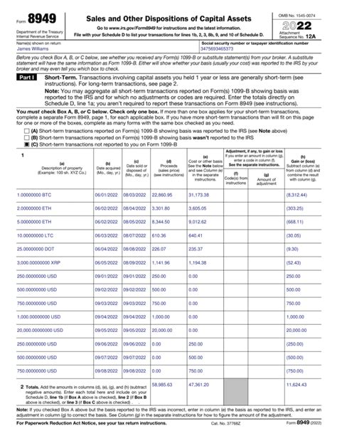 5 Tips For Filing Form 8949 Attachment