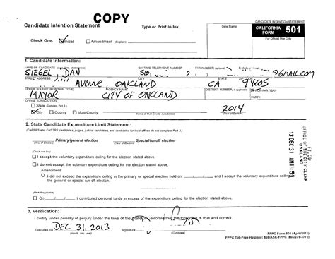 5 Tips For Filing Fppc Form 501