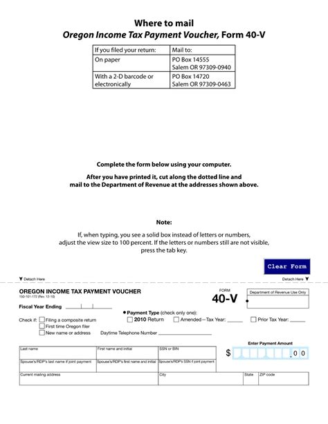 5 Tips For Filing Oregon Form 40v Correctly